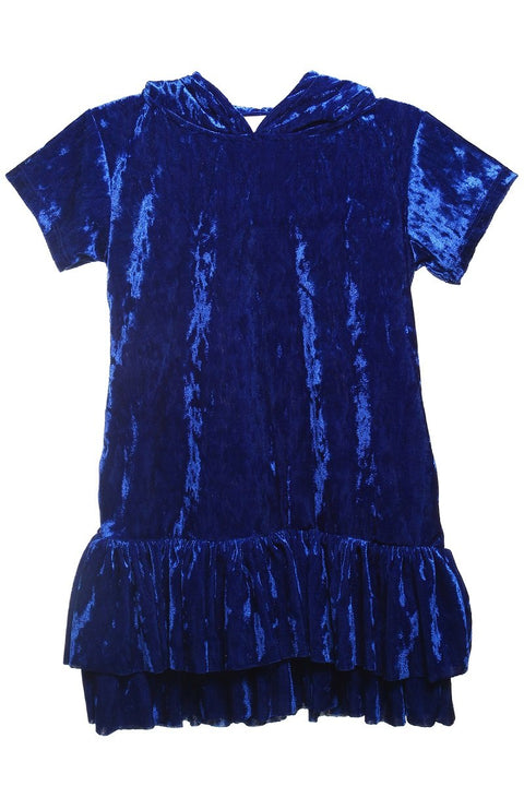 Hoodie Ruffle Dress