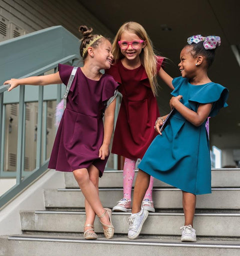 Princess Line Ruffle Dress