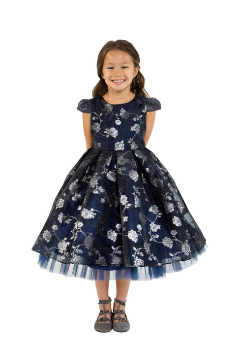 Organza Jacquard Dress