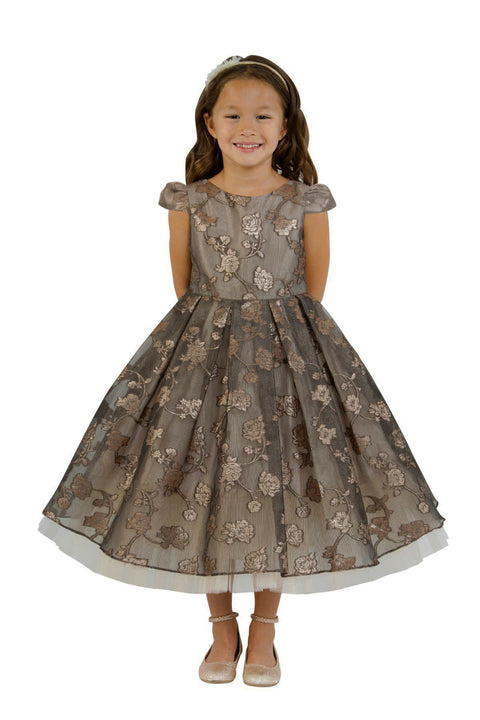 Organza Jacquard Dress