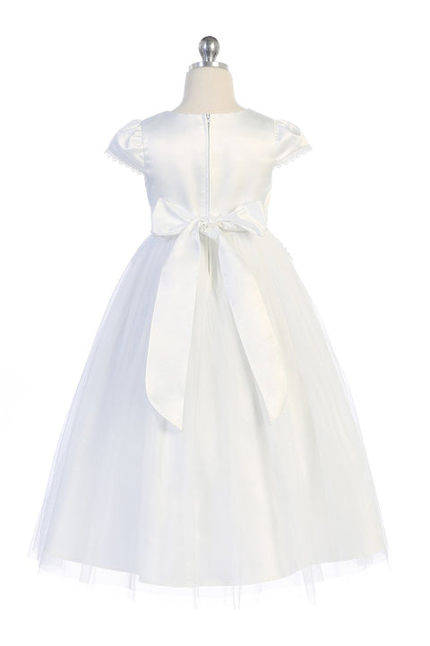 Chandelier Trim Communion Dress