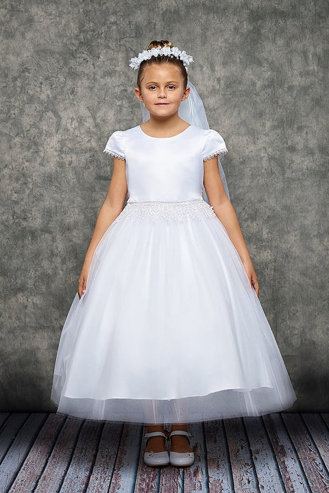 Chandelier Trim Communion Dress
