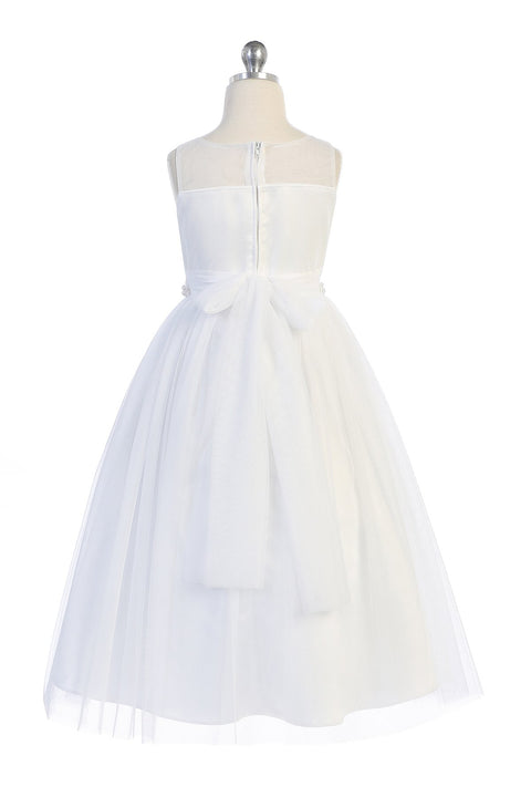 Venetian Lace Illusion Dress
