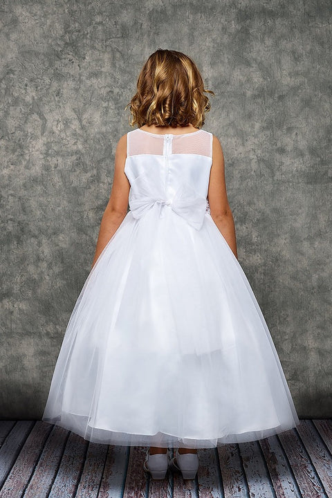 Venetian Lace Illusion Dress