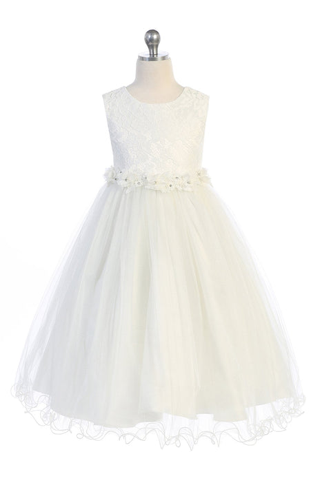 Lace Glitter Tulle Dress