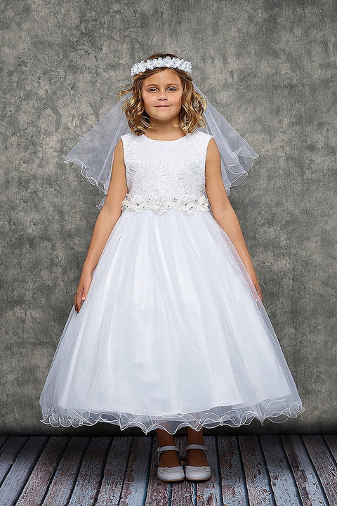 Lace Glitter Tulle Dress