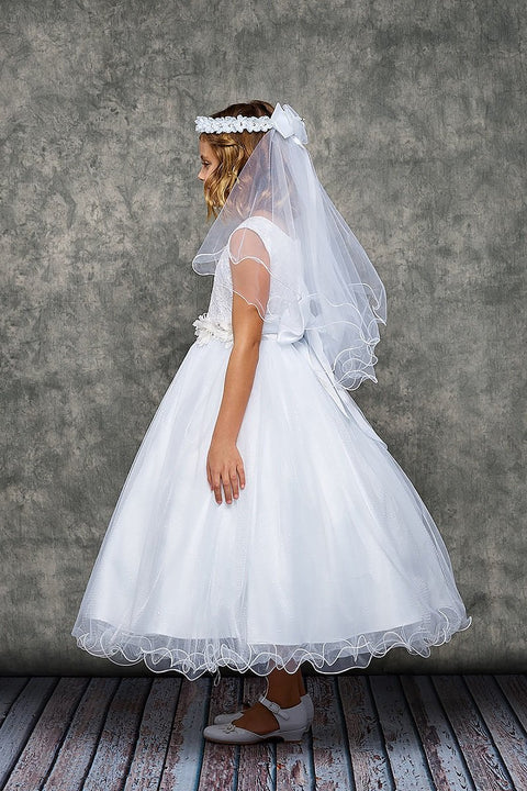 Lace Glitter Tulle Dress
