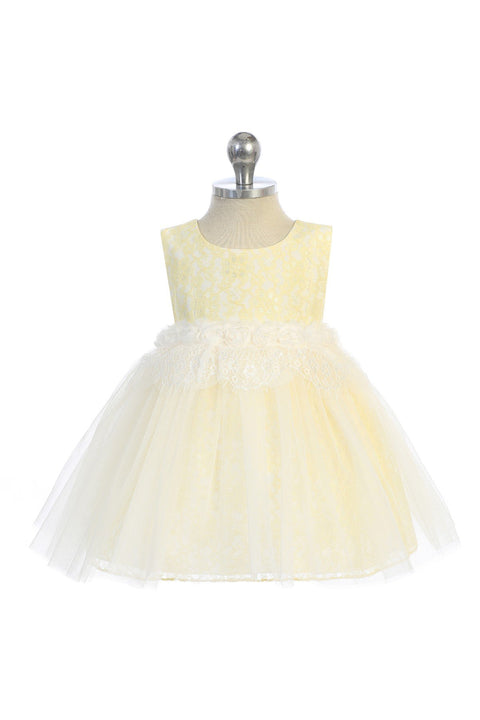 Lace Heart Baby Dress