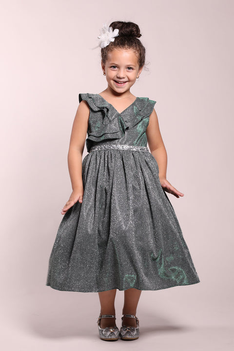 Sparkly Ruffle Dress