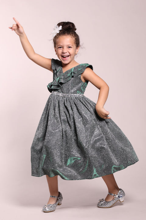 Sparkly Ruffle Dress