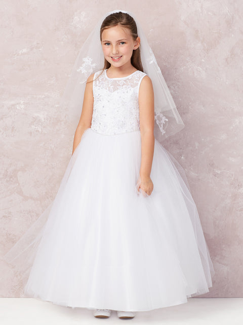 Cutie Flower Girl Dress - #5747LONG