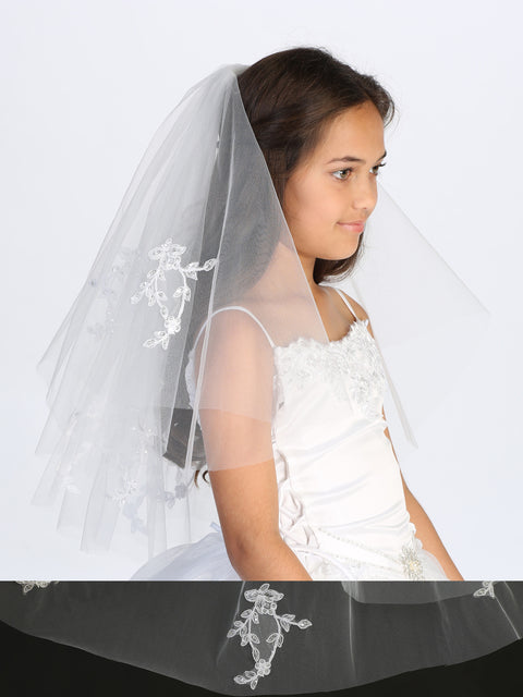 Cutie Flower Girl Veil - #602
