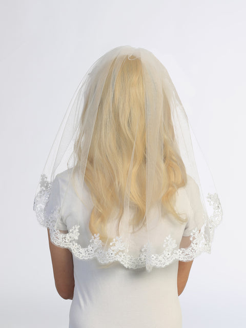 Cutie Flower Girl Veil - #606