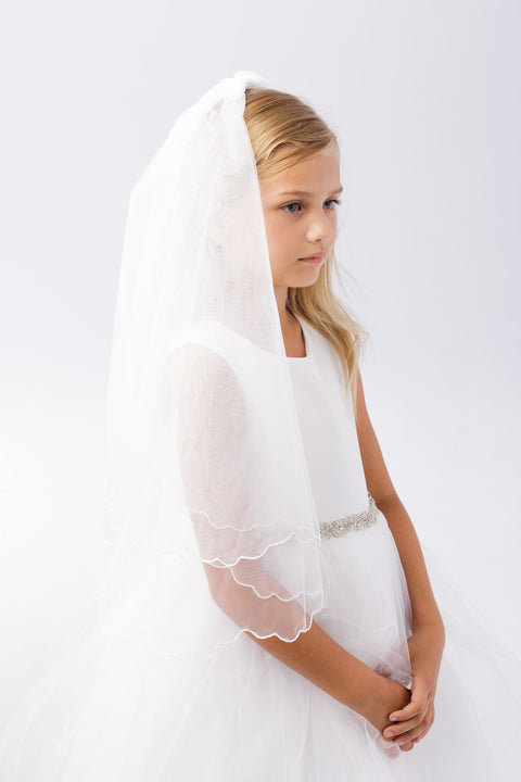 Cutie Flower Girl Veil - #650