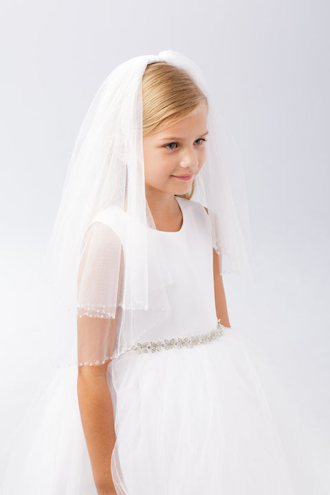 Cutie Flower Girl Veil - #658