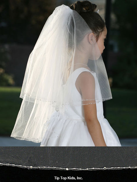 Cutie Flower Girl Veil - #659