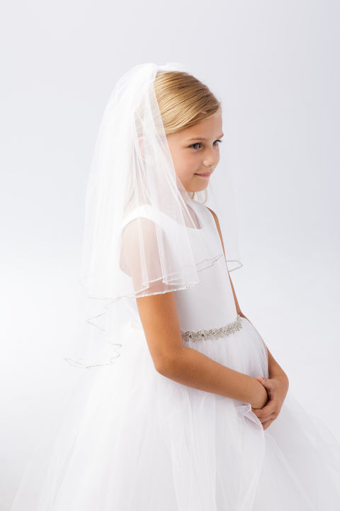 Cutie Flower Girl Veil - #690