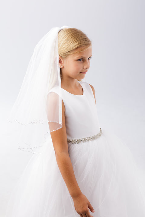 Cutie Flower Girl Veil - #694