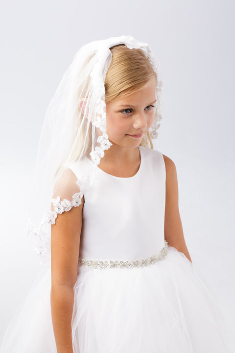 Cutie Flower Girl Veil - #695
