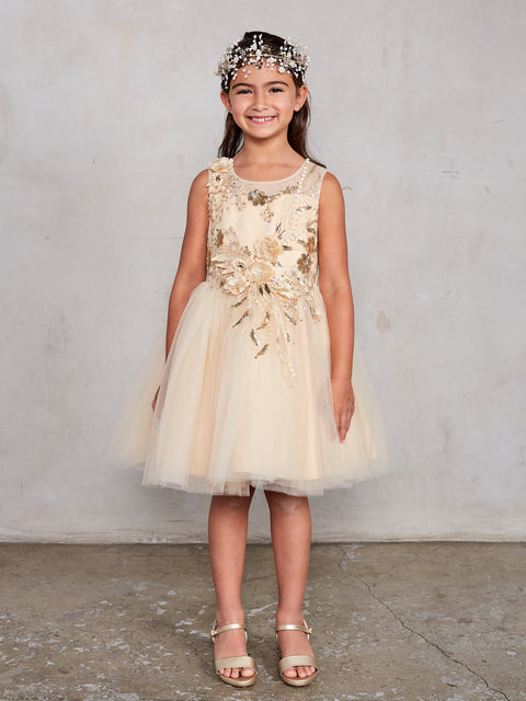 Cutie Flower Girl Dress - #7027