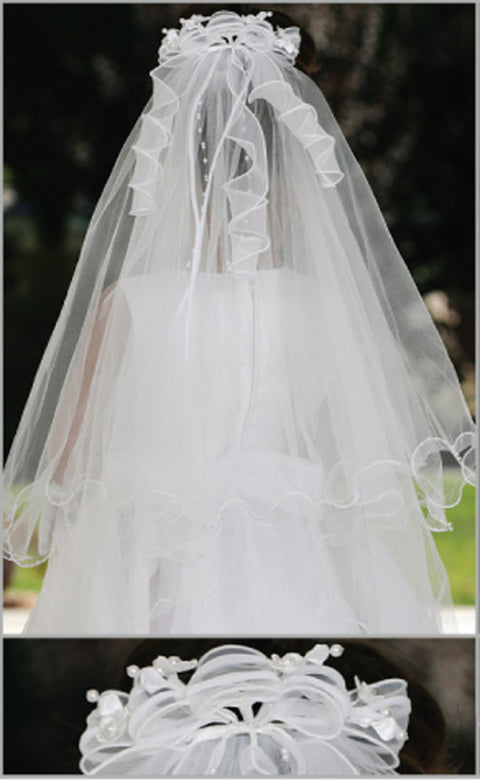 Cutie Flower Girl Veil - #709