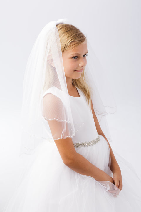 Cutie Flower Girl Veil - #715