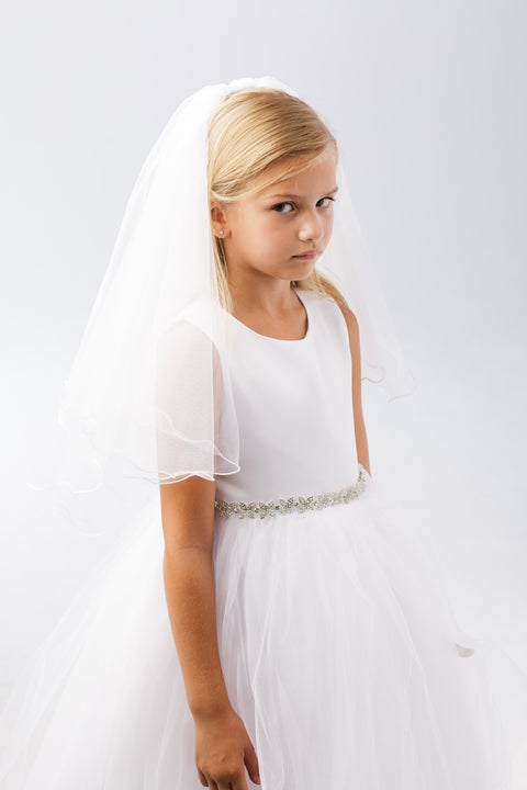 Cutie Flower Girl Veil - #716