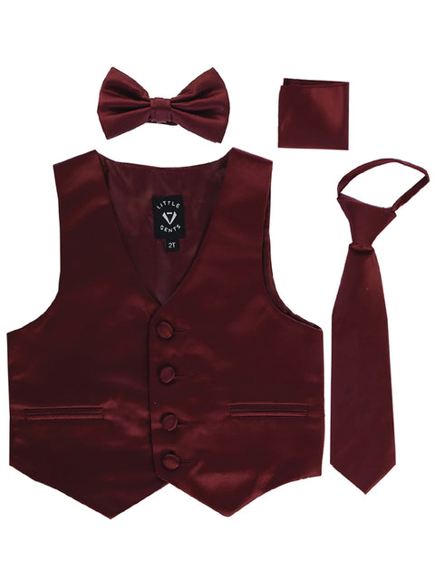 Baby Boy Vest and Tie Set