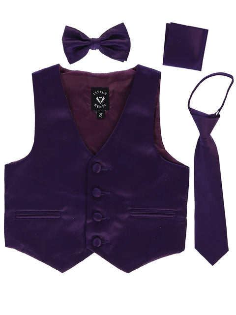 Boys Vest and Tie Set -Size 2T - 4T