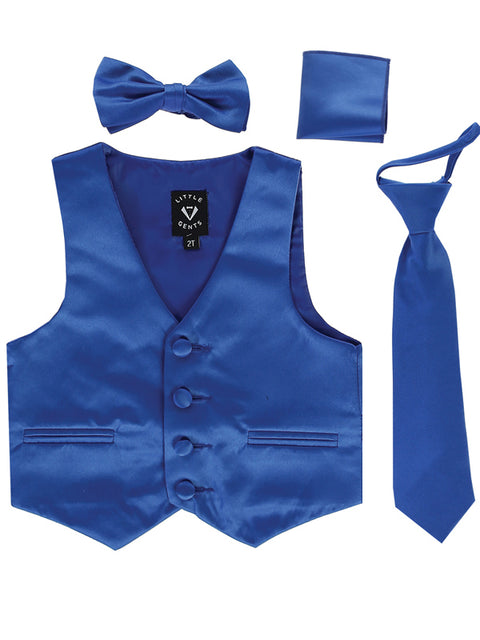 Boys Vest and Tie Set -Size 2T - 4T