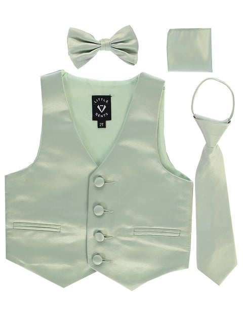 Baby Boy Vest and Tie Set