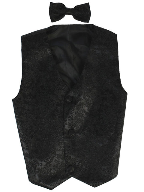 Cutie Boy Vest & Bowtie - 740 4-7