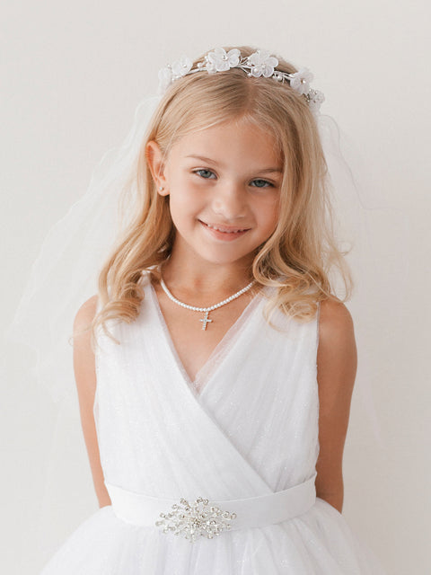 Cutie Flower Girl Veil - #751