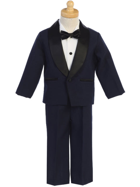 Navy and Black Tuxedo Set - Kevin