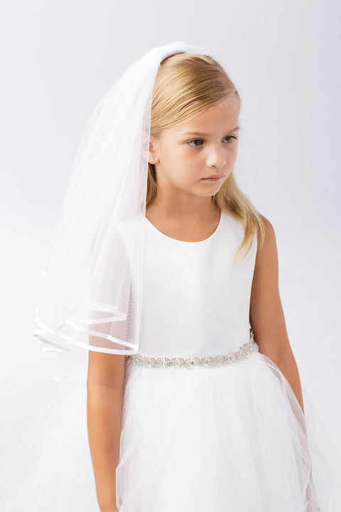 Cutie Flower Girl Veil - #762
