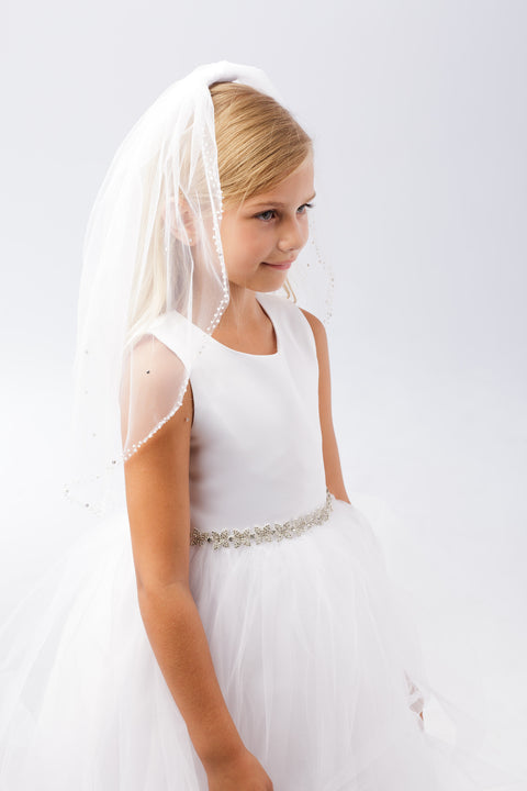 Cutie Flower Girl Veil - #772