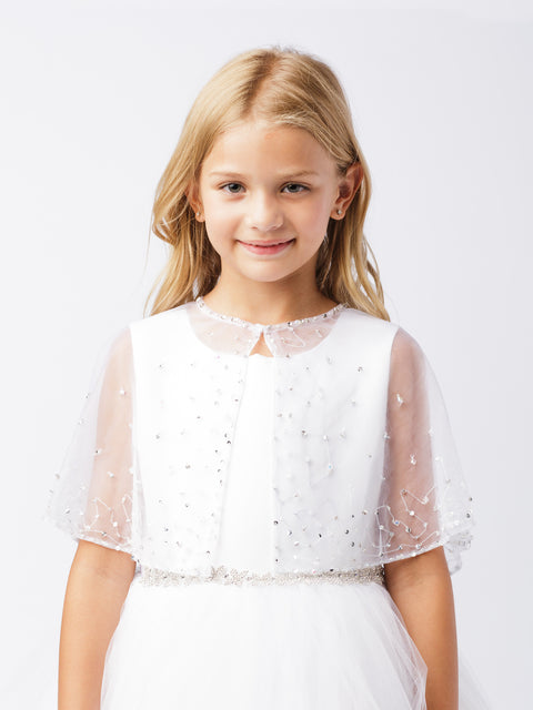 Cutie White Cape- #7910