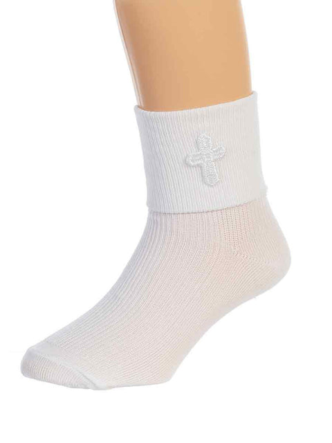 Baby Boy Baptism Socks