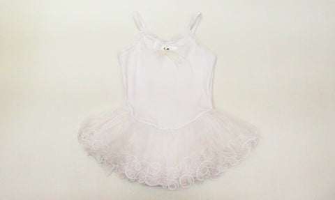 White Wave Ballet Dress