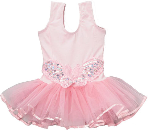 Pink Butterfly Ballet Dress