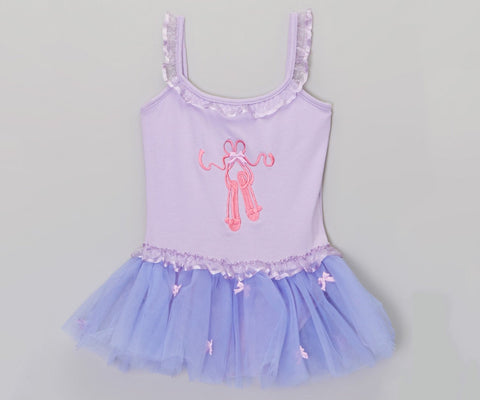 Purple Ballet Slipper Ballet Dress