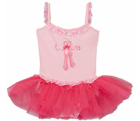 Pink-Hot Pink Ballet Slipper Ballet Dress