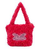 Hot Pink Ballerina Velvet Purse