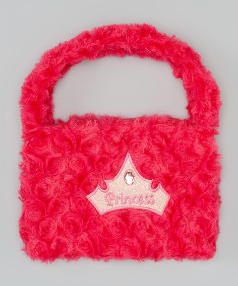Hot Pink Princess Velvet Purse