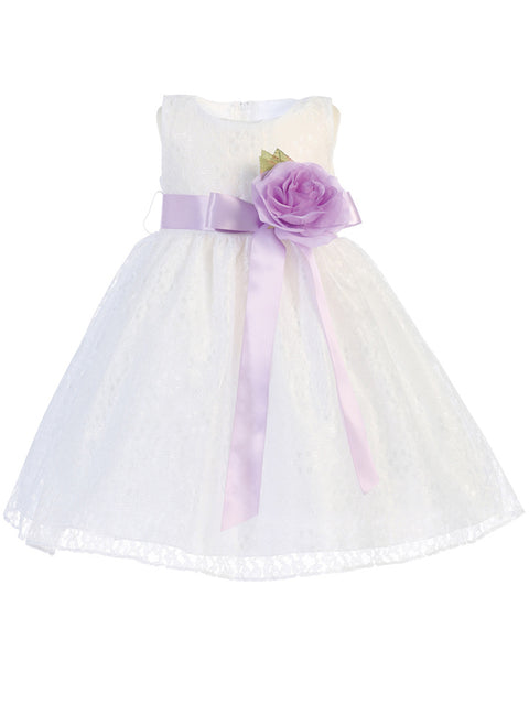 Cutie Flower Girl Dress - BL237W-B 2T-4T