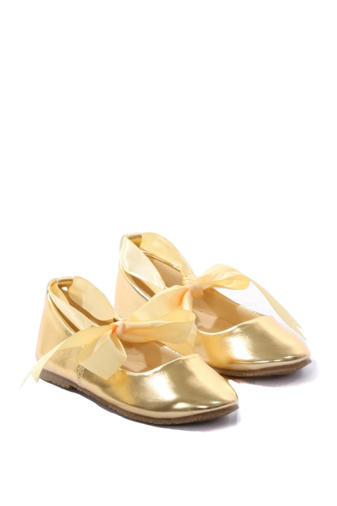 Ballerina Shoes w/ Ribbon Tie