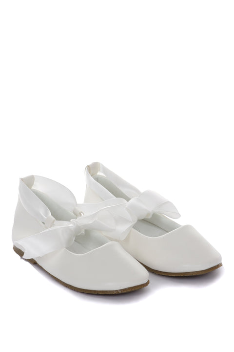 Ballerina Shoes w/ Ribbon Tie