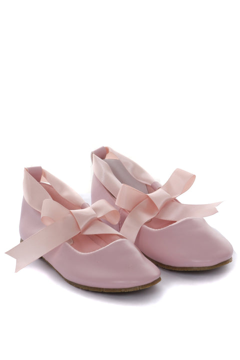 Ballerina Shoes w/ Ribbon Tie