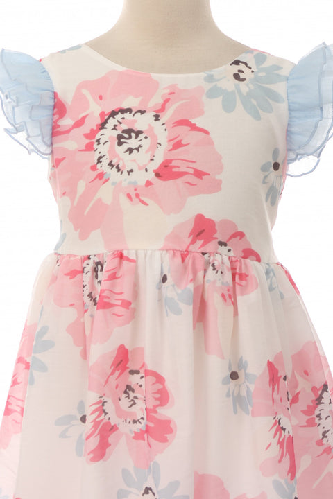 Ruffle Floral Dress