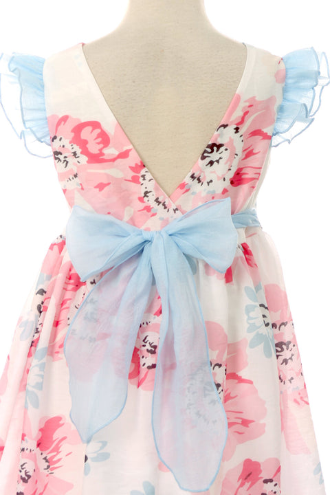 Ruffle Floral Dress